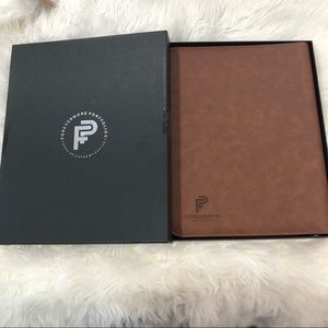 Forevermore Portfolio brown leather
